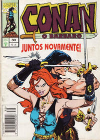 Cover Thumbnail for Conan, o Bárbaro (Editora Abril, 1992 series) #30