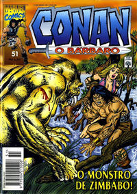 Cover Thumbnail for Conan, o Bárbaro (Editora Abril, 1992 series) #51