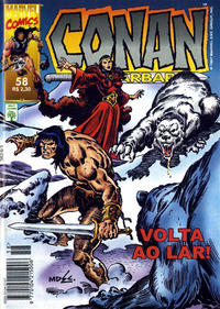 Cover Thumbnail for Conan, o Bárbaro (Editora Abril, 1992 series) #58