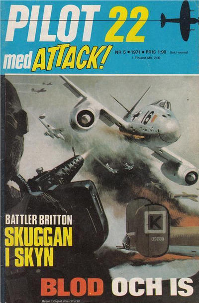 Cover for Pilot (Semic, 1970 series) #5/1971