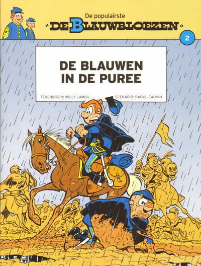 Cover for De Blauwbloezen (Dupuis, 2014 series) #2 - De Blauwen in de puree