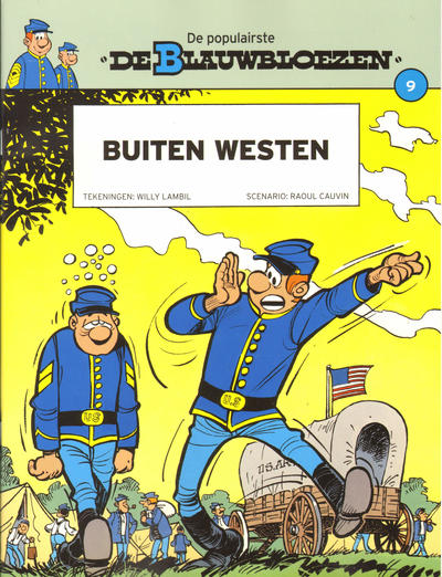 Cover for De Blauwbloezen (Dupuis, 2014 series) #9 - Buiten westen