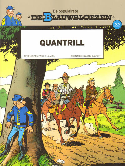Cover for De Blauwbloezen (Dupuis, 2014 series) #22 - Quantrill