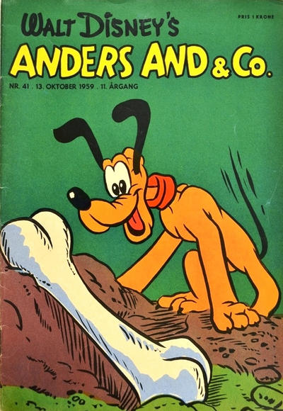 Cover for Anders And & Co. (Egmont, 1949 series) #41/1959
