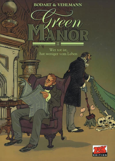 Cover for Green Manor (Mosaik Steinchen für Steinchen Verlag, 2006 series) #2 - Wer tot ist, hat weniger vom Leben