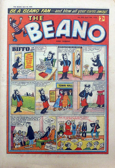 Cover for The Beano (D.C. Thomson, 1950 series) #822