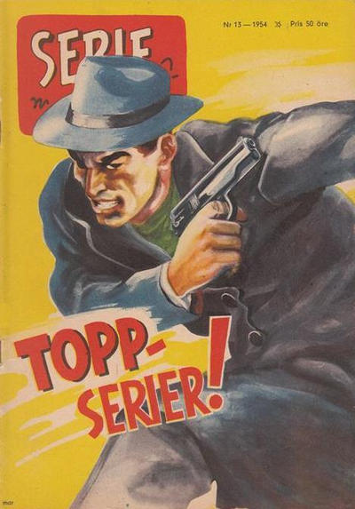 Cover for Seriemagasinet (Centerförlaget, 1948 series) #13/1954