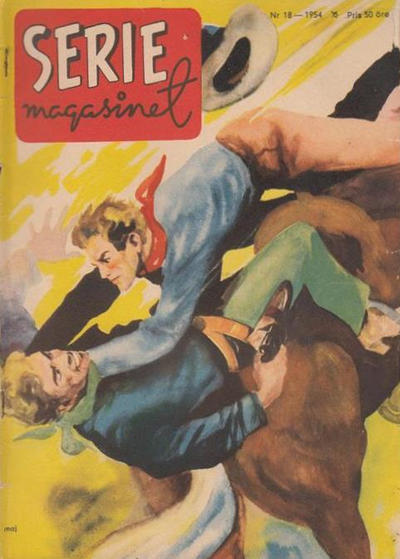 Cover for Seriemagasinet (Centerförlaget, 1948 series) #18/1954