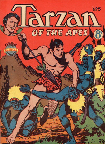 Cover for Tarzan of the Apes (New Century Press, 1954 ? series) #5