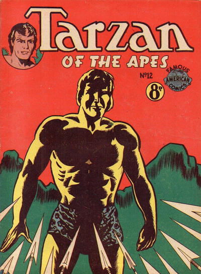 Cover for Tarzan of the Apes (New Century Press, 1954 ? series) #12