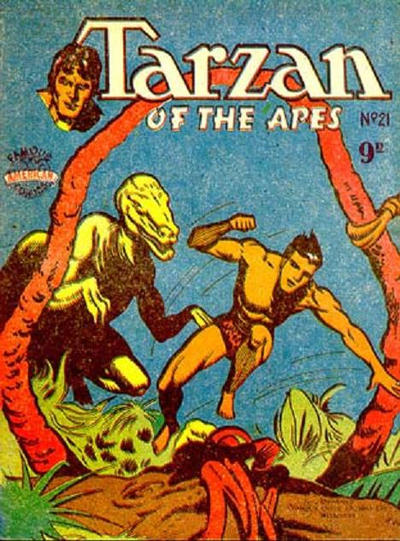 Cover for Tarzan of the Apes (New Century Press, 1954 ? series) #21