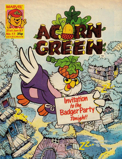 Cover for Acorn Green (Marvel UK, 1986 series) #17