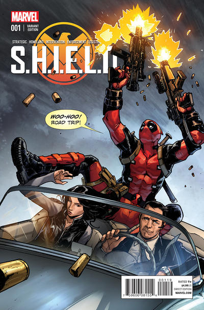 Cover for S.H.I.E.L.D. (Marvel, 2015 series) #1 [Sara Pichelli Variant]
