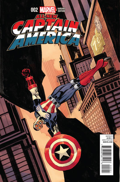 Cover for All-New Captain America (Marvel, 2015 series) #2
