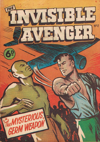 Cover for Invisible Avenger (Magazine Management, 1950 series) #2