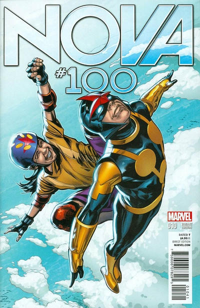 Cover for Nova (Marvel, 2013 series) #10 (100) [Phil Jimenez Variant]