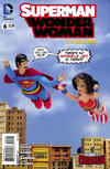 Cover Thumbnail for Superman / Wonder Woman (2013 series) #6 [Robot Chicken Cover]