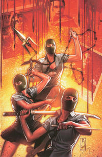 Cover Thumbnail for The Ninjettes (Dynamite Entertainment, 2012 series) #3 [Virgin Art Retailer Incentive]