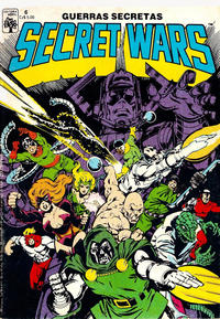 Cover for Secret Wars (Guerras Secretas) (Editora Abril, 1986 series) #6