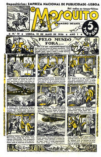 Cover Thumbnail for O Mosquito [Série 1] (Edições O Mosquito, Lda, 1936 series) #19