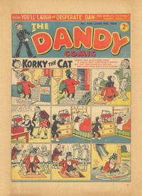 Cover Thumbnail for The Dandy Comic (D.C. Thomson, 1937 series) #320