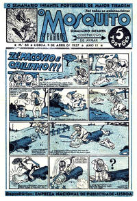 Cover Thumbnail for O Mosquito [Série 1] (Edições O Mosquito, Lda, 1936 series) #65