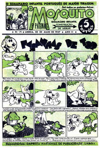 Cover Thumbnail for O Mosquito [Série 1] (Edições O Mosquito, Lda, 1936 series) #71