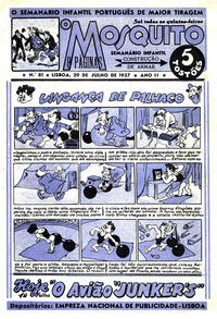 Cover Thumbnail for O Mosquito [Série 1] (Edições O Mosquito, Lda, 1936 series) #81