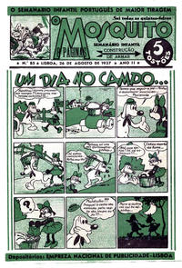 Cover Thumbnail for O Mosquito [Série 1] (Edições O Mosquito, Lda, 1936 series) #85