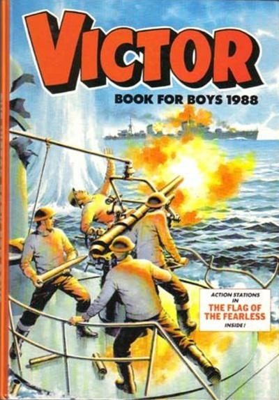 Cover for The Victor Book for Boys (D.C. Thomson, 1965 series) #1988