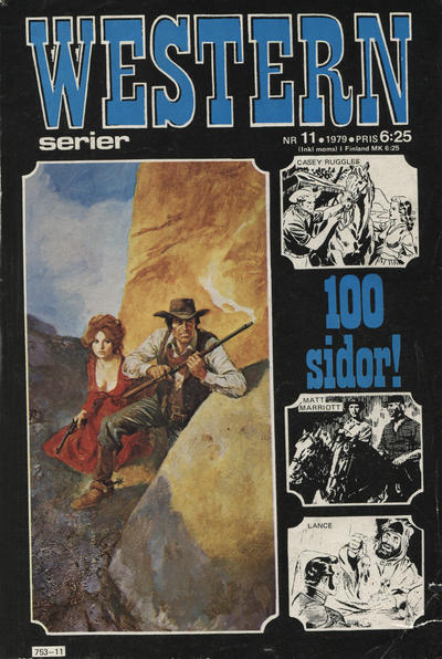 Cover for Westernserier (Semic, 1976 series) #11/1979