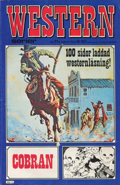 Cover for Westernserier (Semic, 1976 series) #11/1982