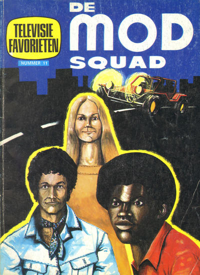 Cover for Televisie favorieten (Nederlandse Rotogravure Pers, 1970 series) #11 - De Mod Squad