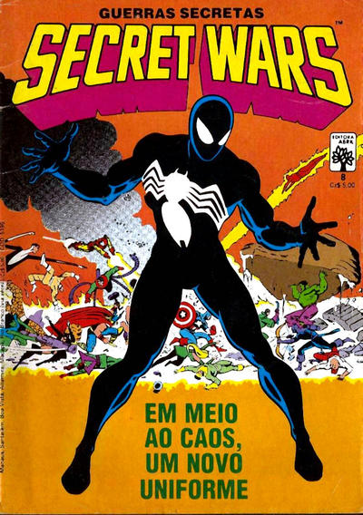 Cover for Secret Wars (Guerras Secretas) (Editora Abril, 1986 series) #8