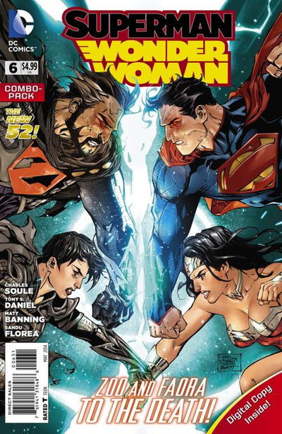 Cover for Superman / Wonder Woman (DC, 2013 series) #6 [Combo-Pack]