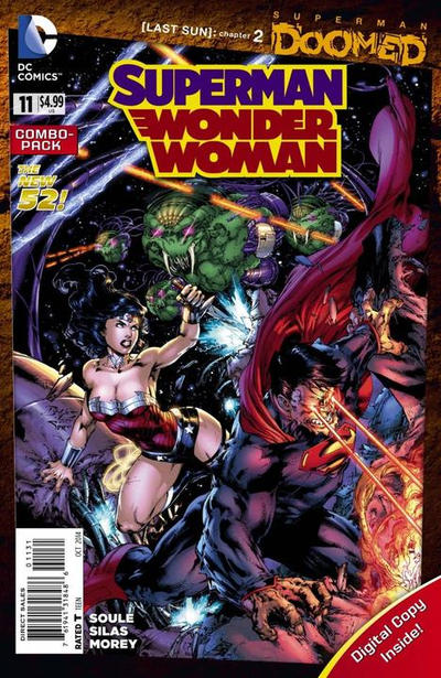Cover for Superman / Wonder Woman (DC, 2013 series) #11 [Combo-Pack]
