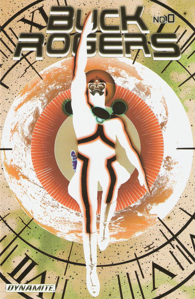 Cover for Buck Rogers (Dynamite Entertainment, 2009 series) #0 [Negative Art - John Cassaday]