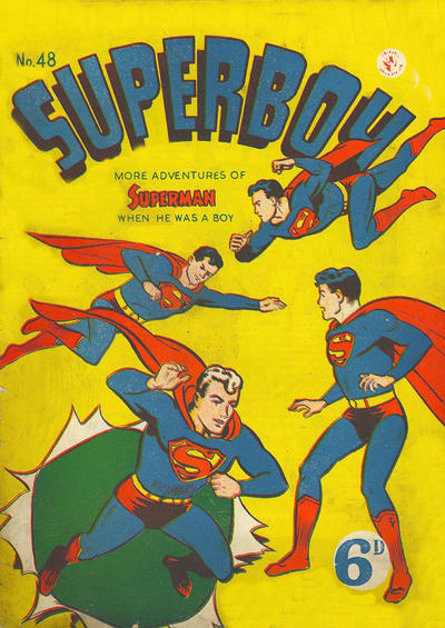 Cover for Superboy (K. G. Murray, 1949 series) #48 [Price difference]