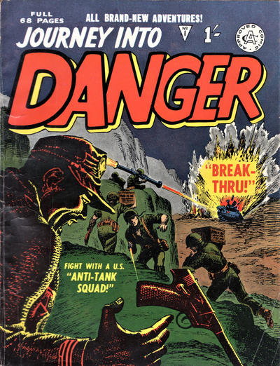 Cover for Journey into Danger (Alan Class, 1965 ? series) #1