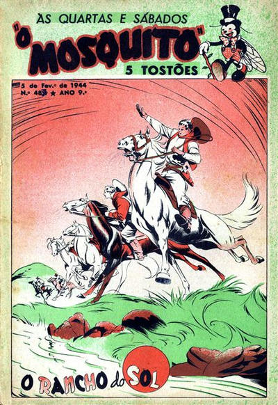 Cover for O Mosquito [Série 1] (Edições O Mosquito, Lda, 1936 series) #483