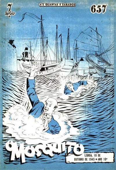 Cover for O Mosquito [Série 1] (Edições O Mosquito, Lda, 1936 series) #657