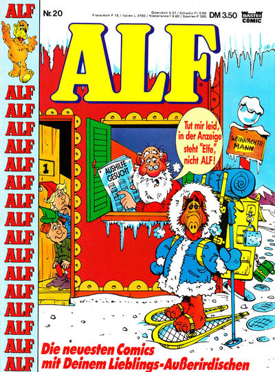 Cover for Alf (Bastei Verlag, 1988 series) #20