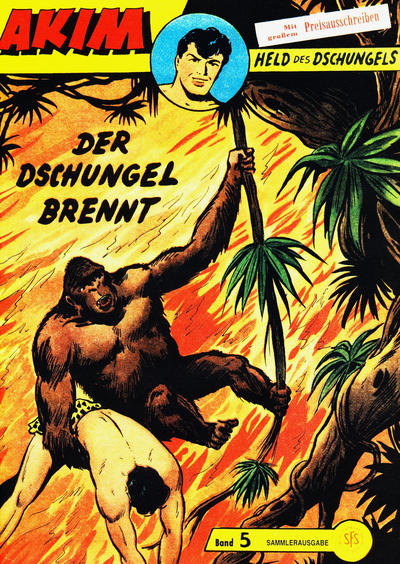 Cover for Akim Held des Dschungels (Norbert Hethke Verlag, 1996 series) #5