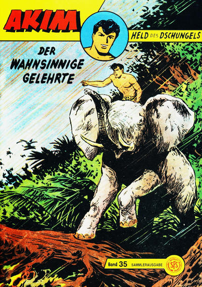 Cover for Akim Held des Dschungels (Norbert Hethke Verlag, 1996 series) #35