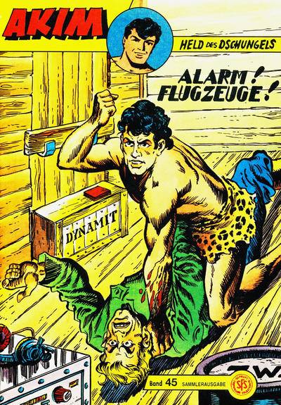 Cover for Akim Held des Dschungels (Norbert Hethke Verlag, 1996 series) #45