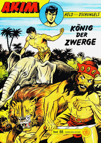 Cover for Akim Held des Dschungels (Norbert Hethke Verlag, 1996 series) #88
