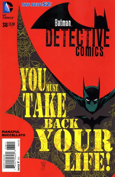 Cover for Detective Comics (DC, 2011 series) #38 [Direct Sales]