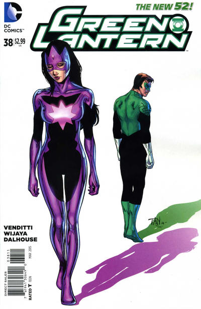 Cover for Green Lantern (DC, 2011 series) #38 [Direct Sales]