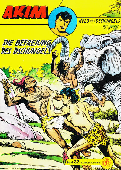 Cover for Akim Held des Dschungels (Norbert Hethke Verlag, 1996 series) #32