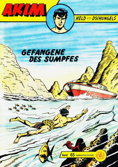 Cover for Akim Held des Dschungels (Norbert Hethke Verlag, 1996 series) #65
